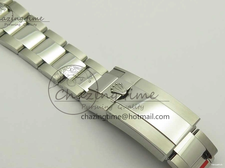 ARF on 1:1 Bracelet Best SH3135 116622 Edition Blue Dial SS Yacht-Master 0115